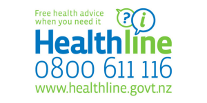 Healthline logo in supporters block