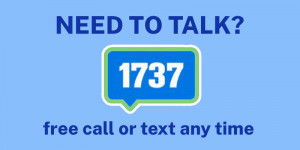 Text 1737 Helpline logo