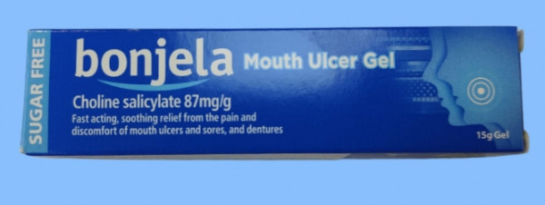 Bonjela mouth ulcer gel