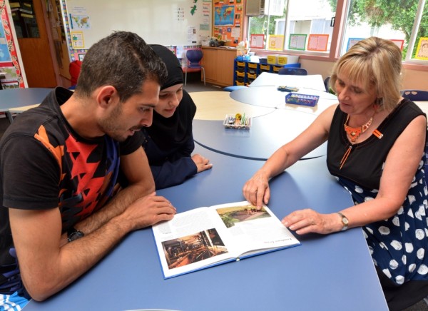 Syrian refugees getting reading support from AUT