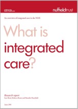 integrated care nutfield trust report 2011