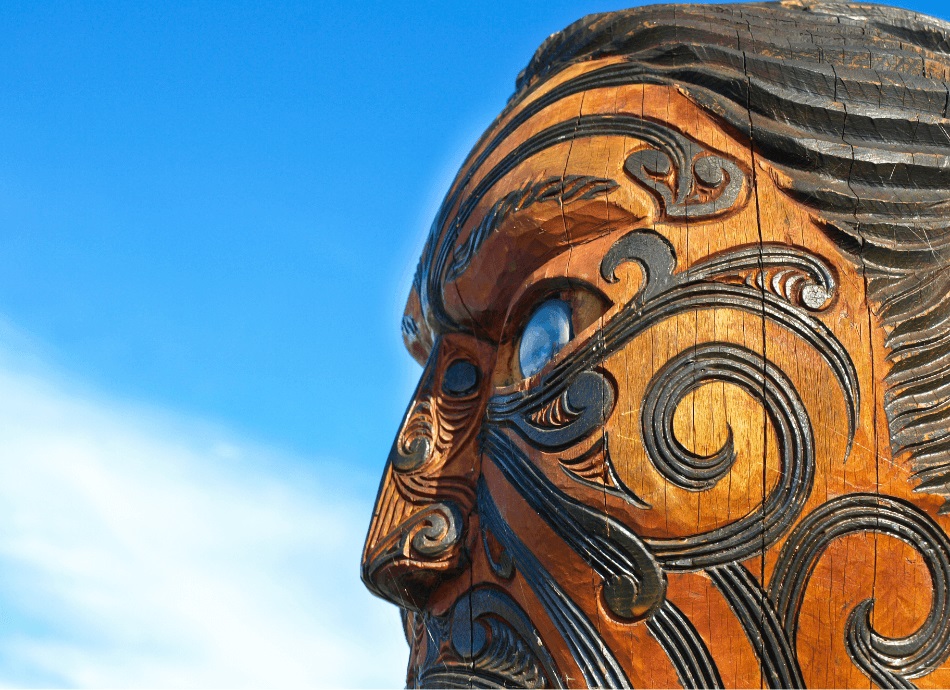 Traditional Māori carving