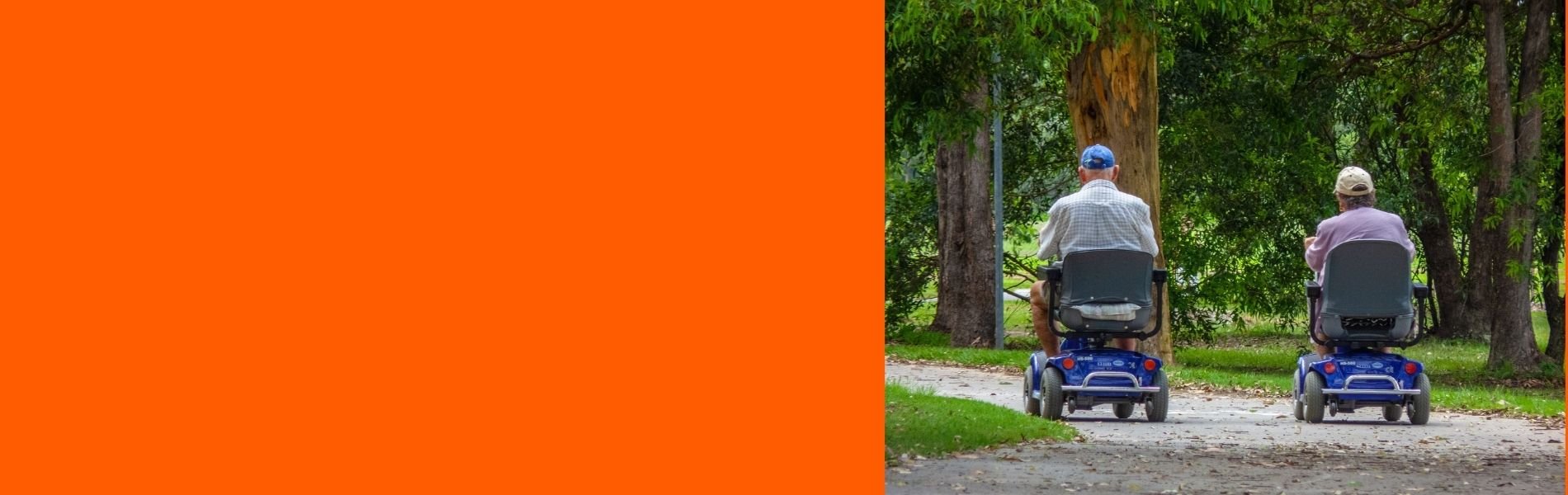 Mobility scooter fund slider