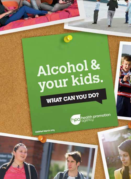 alcohol and your kids what can you do hpa nz