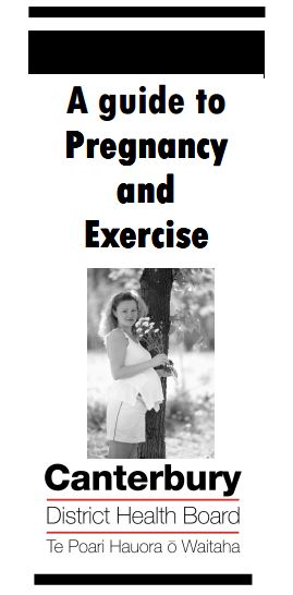 cdhb pregnancy guide to exercise