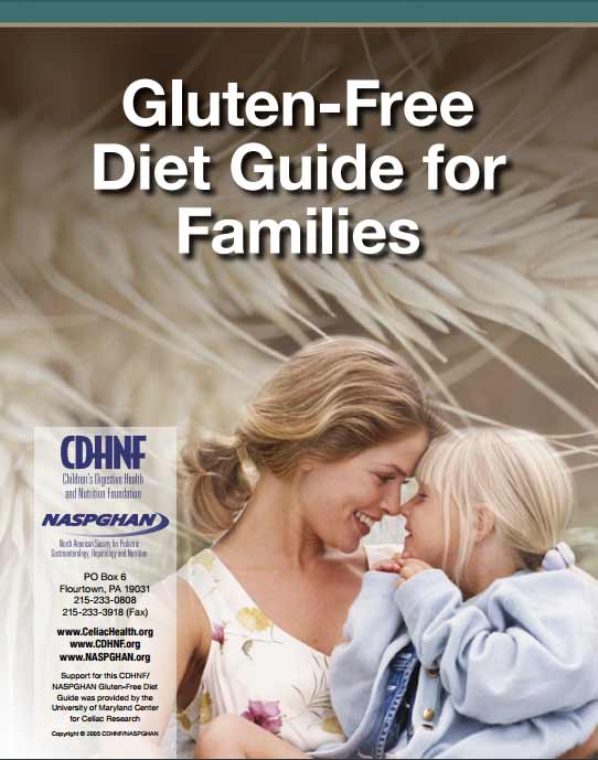 gluten free diet guide for families cdhnf