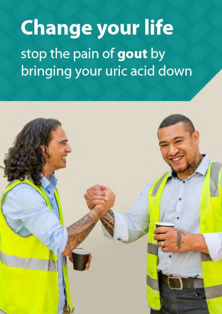gout booklet change your life brochure