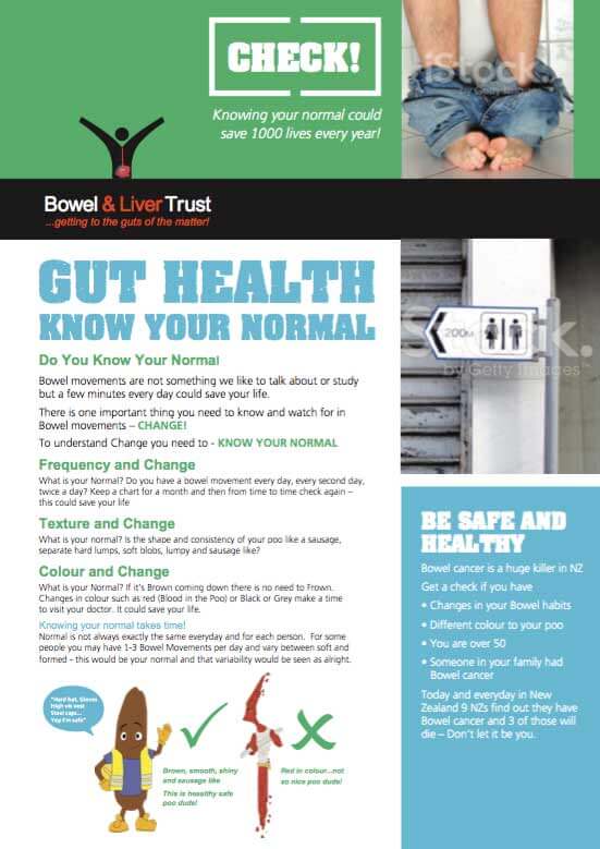 gut health know your normal bowel and liver trust nz