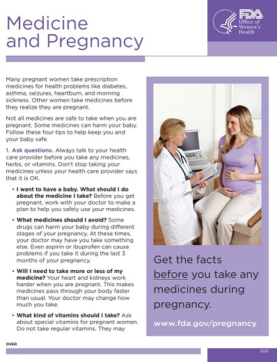 medicine and pregnancy