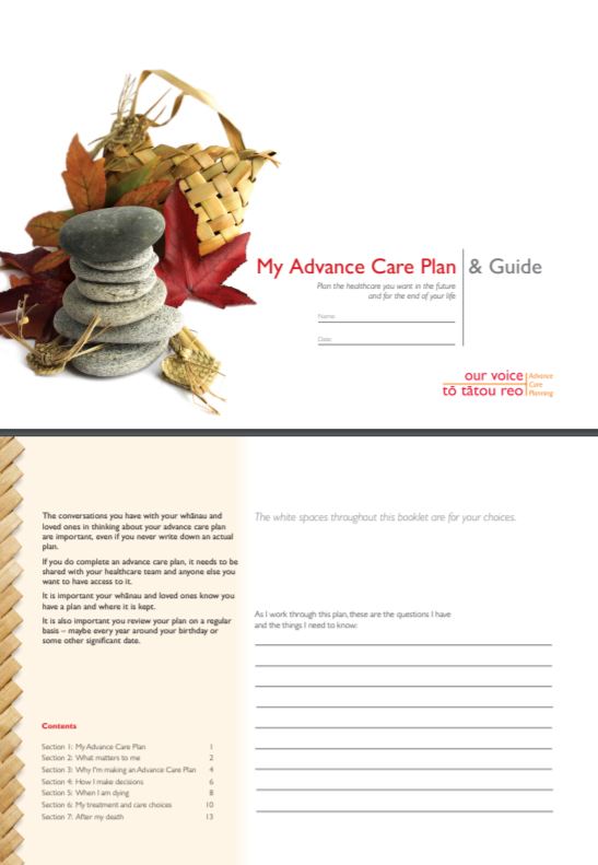 my advance care plan and guide