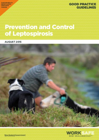 prevention and control of leptospirosis