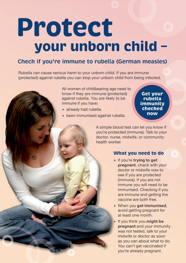 protect your unborn child rubella
