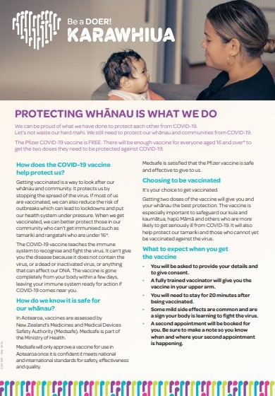 protecting whanau is what we do