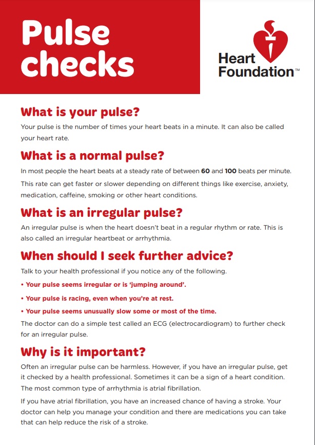 pulse check guide