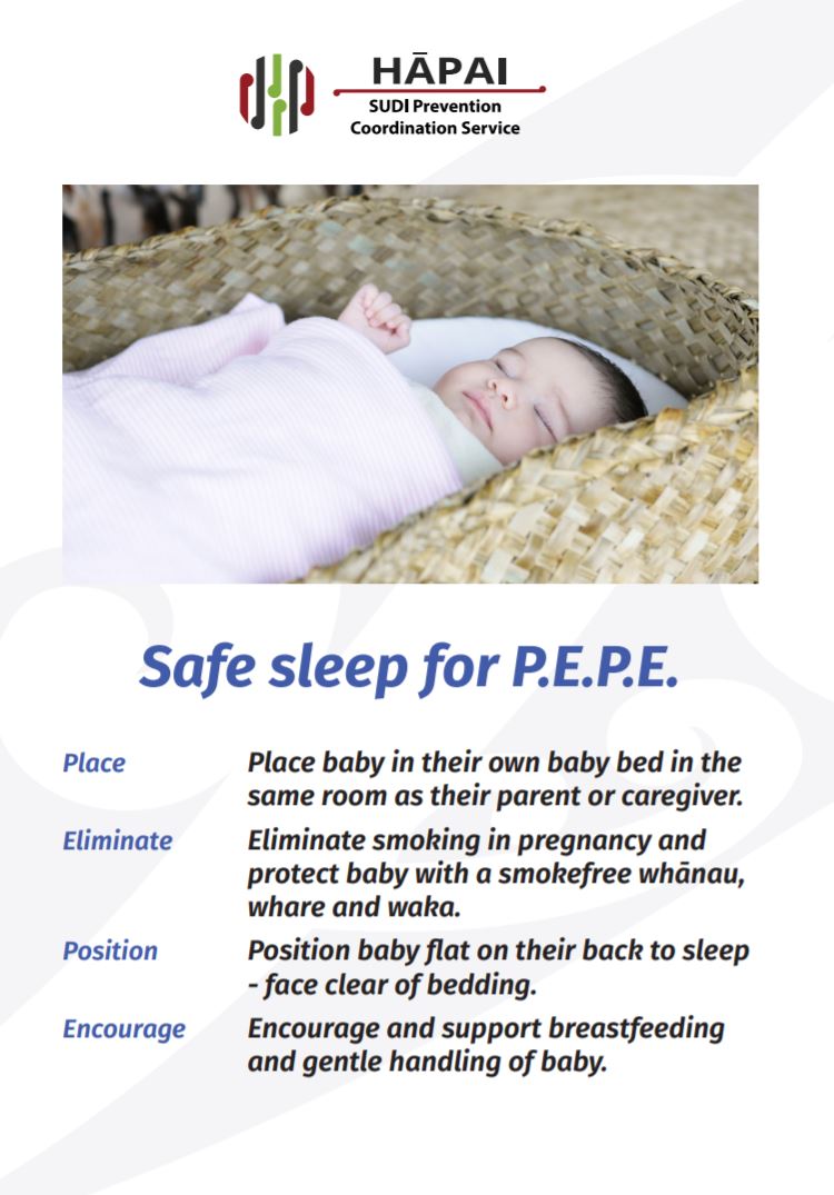 safe sleep for pepe