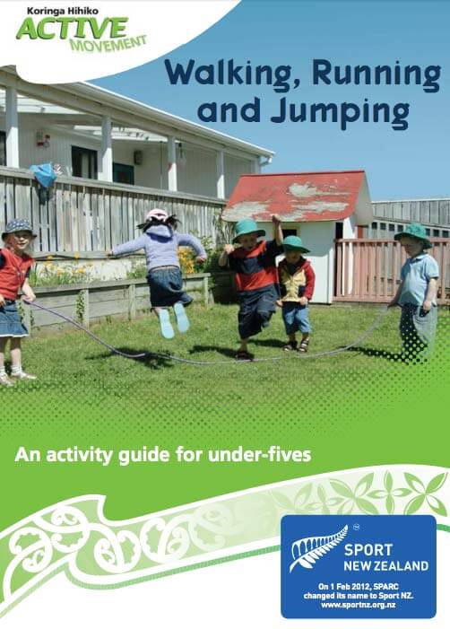 walking running and jumping sport nz activity guide for under fives