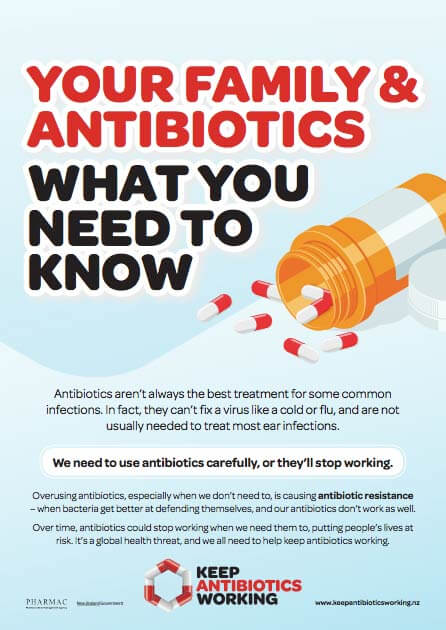 your family and antibiotics what you need to know pharmac