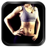 Fat burning weight loss app logo