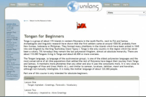 Learn Tongan site